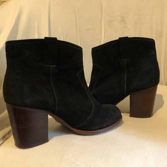Splendid Black Suede Booties - Picture 6 of 8